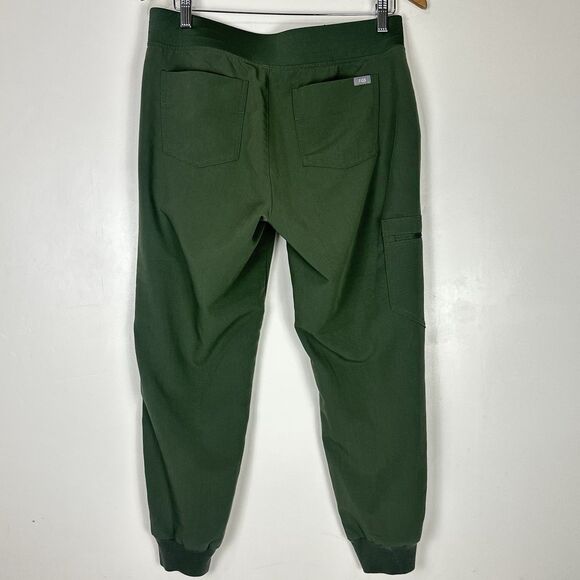 FIGS Limited Edition Moss Catarina Top Zamora Jogger Pant Scrub Set Size M/P - Picture 10 of 14